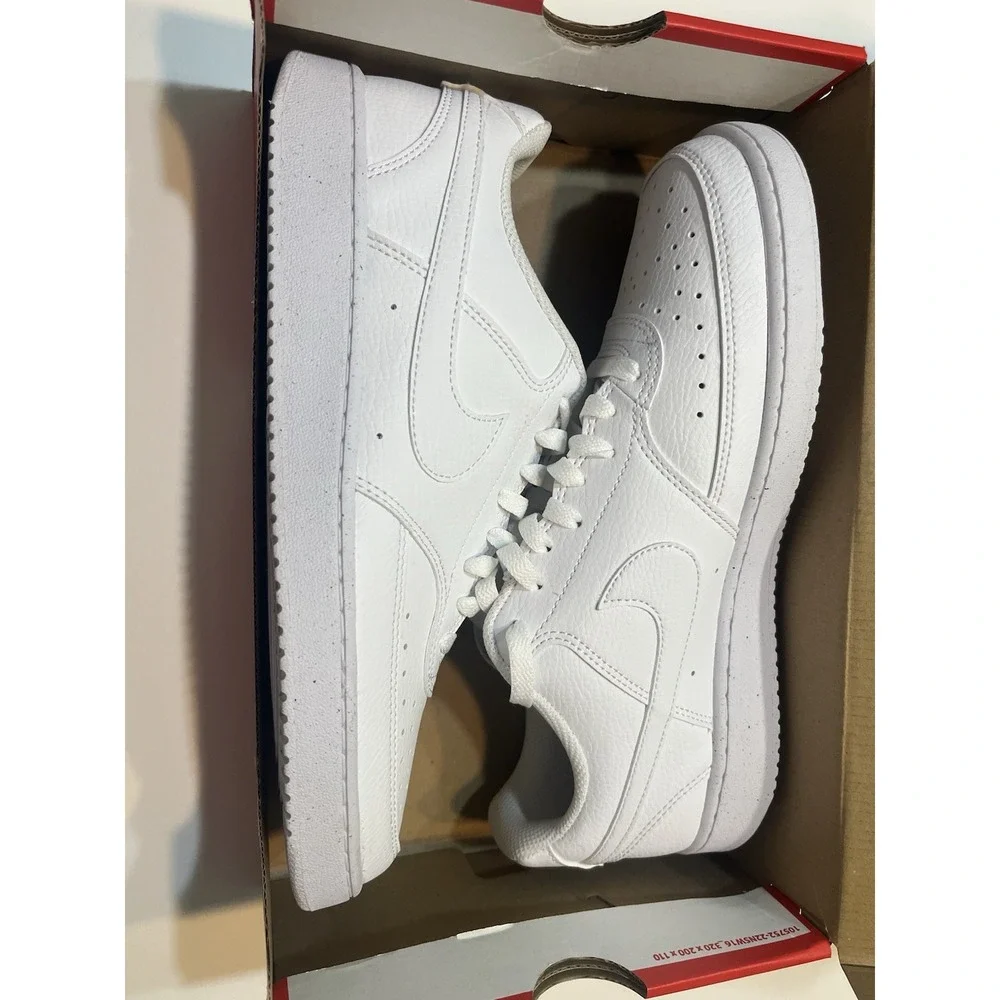 Nike Court Vision Low Next Nature - White - US Men's 10 -‎ DH2987-100 w/box